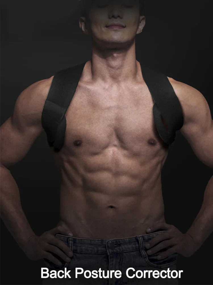 Adjustable Upper Back Support Brace - Comfort Fit for Daily Wear