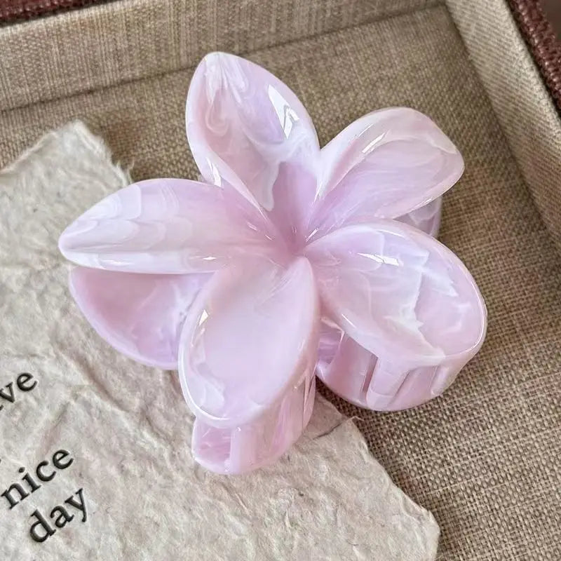 Flower Claw Clip