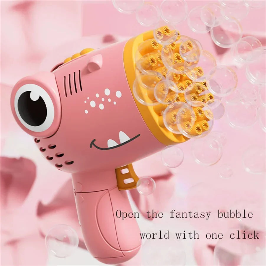 40 hole Dinosaur Bubble Gun
