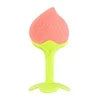 Fruit Macaroon Teether Teething toys for teething babies Easy to grip Food-grade silicone Anti-Swallowing design