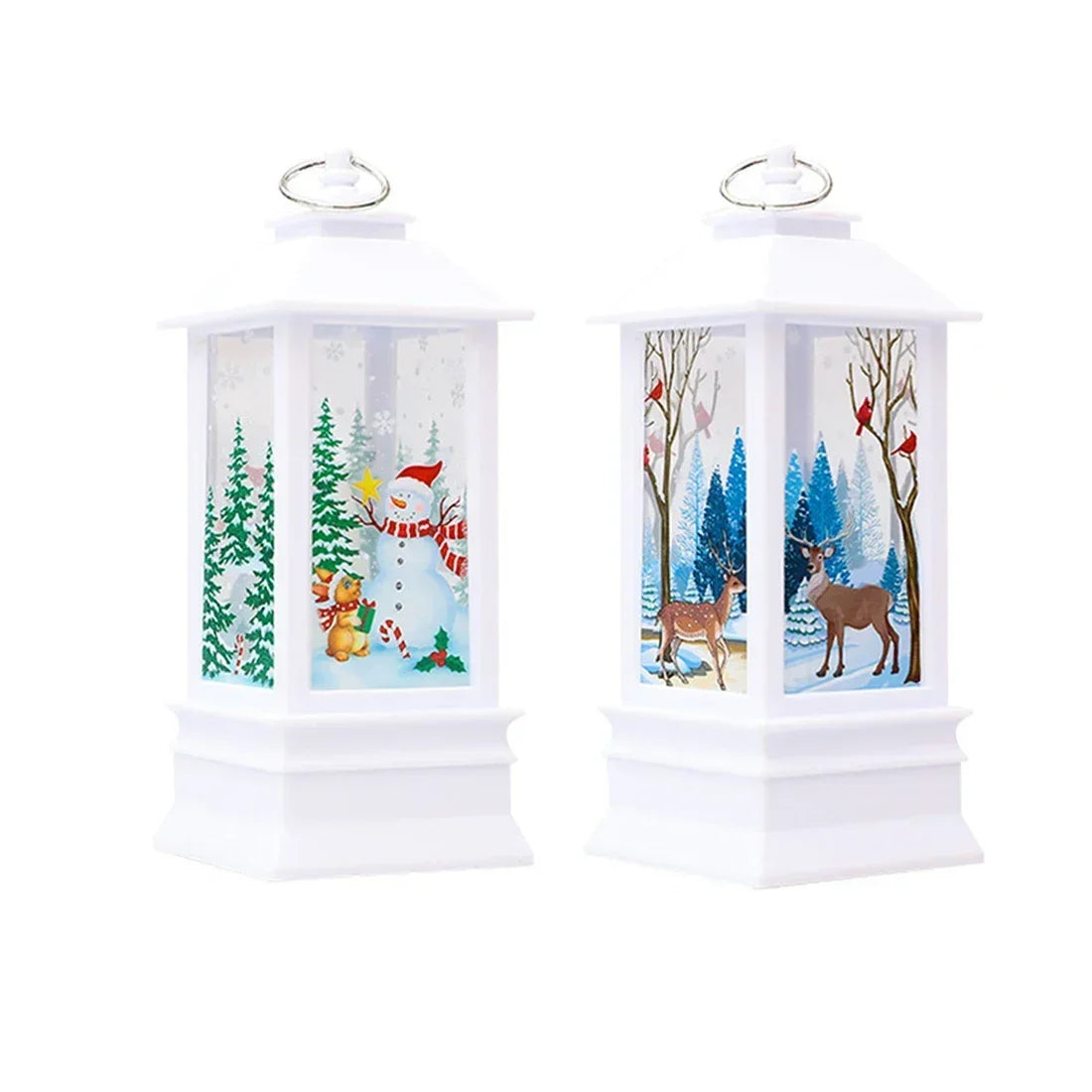 Santa's Glow Lantern - Magical Christmas Wind Light