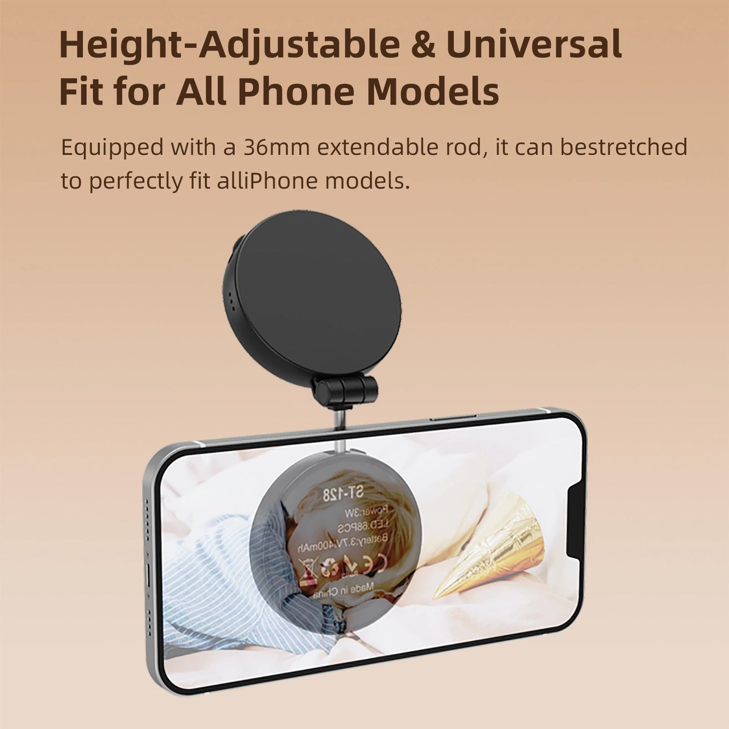 Magnetic Selfie Light for Phone