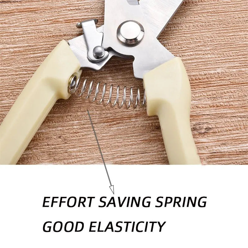 Stainless Steel Scissors for Flower Cutting Arrangement Pruning Fruit Tree Garden Branch Cutting Household Grafting Tools Set