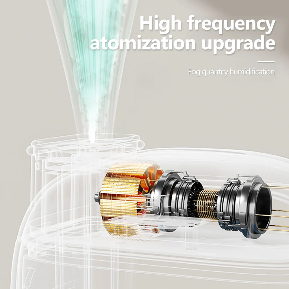 Cartoon Dolls Ultrasonic Air Humidifier 500ML Large Capacity Aroma Essential Oil Diffuser USB Colourful Breathing Night Lights