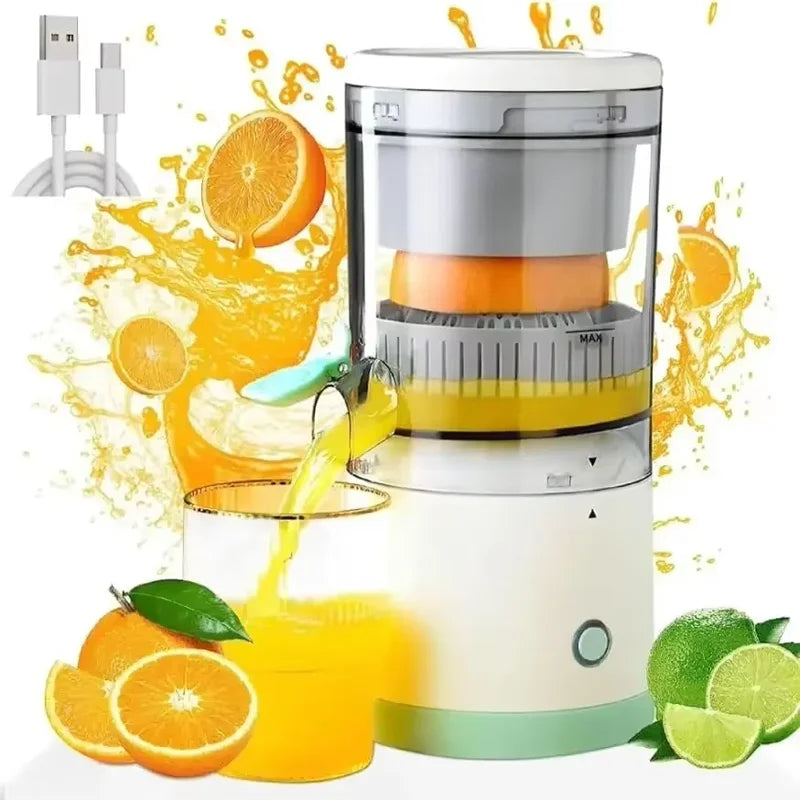 Portable Electric Juicer Multifunction Fruit Juicer Household Orange Lemon Blender USB Charging Kitchen Automatic Fresh Squeezer