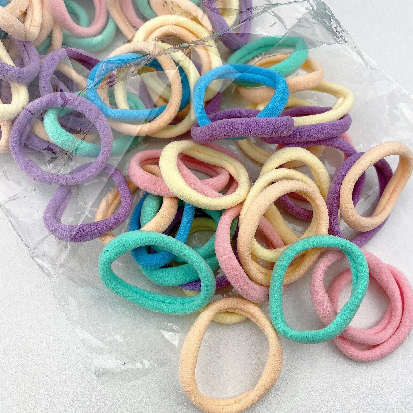 50-Piece Premium Elastic Hair Bands