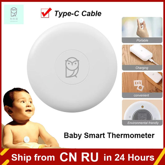 Miaomiaoce Digital Smart Thermometer Pro Clinical Baby Thermometer Rechargeable Accurate Measurement Fever Alarm Remote Monitor