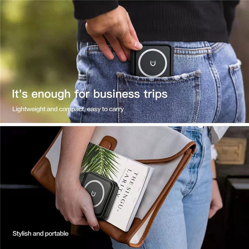 3-in-1 Foldable Wireless Charging Station – Fast Charger for Phone, Watch & Earbuds