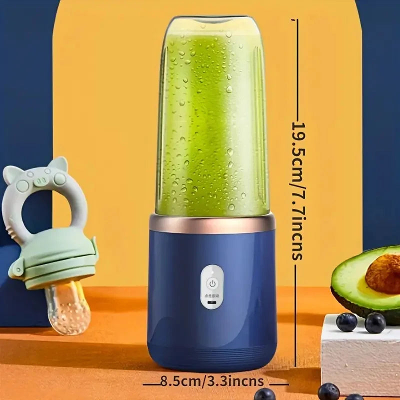 JuiceMate™ Mini Portable Juicer – USB Rechargeable Mixer for Fruits &amp; Veggies
