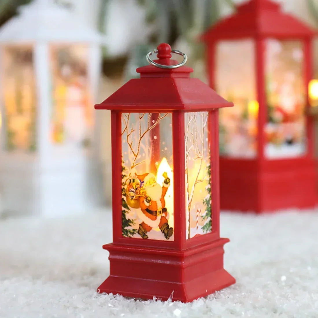 Santa's Glow Lantern - Magical Christmas Wind Light