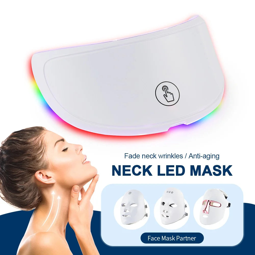 LED Face & Neck Beauty Massager – Skin Tightening & Rejuvenation Device