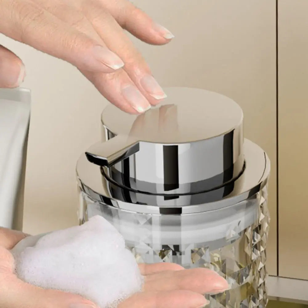 Practical Press Type Soap Dispenser Seal Elegant Soap Pump Jar Luxury PET Lotion Bottle Home