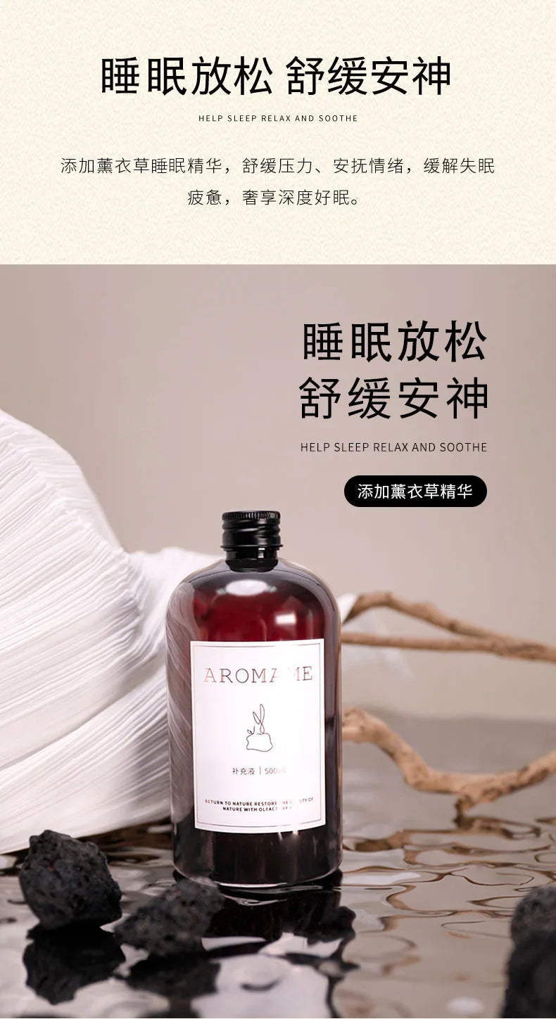 1000ML Hotel Aromatherapy Machine and Home Reed Diffuser Replenishment Liquid,Neroli/White rose/Hilton Aroma Oil for Humidifier