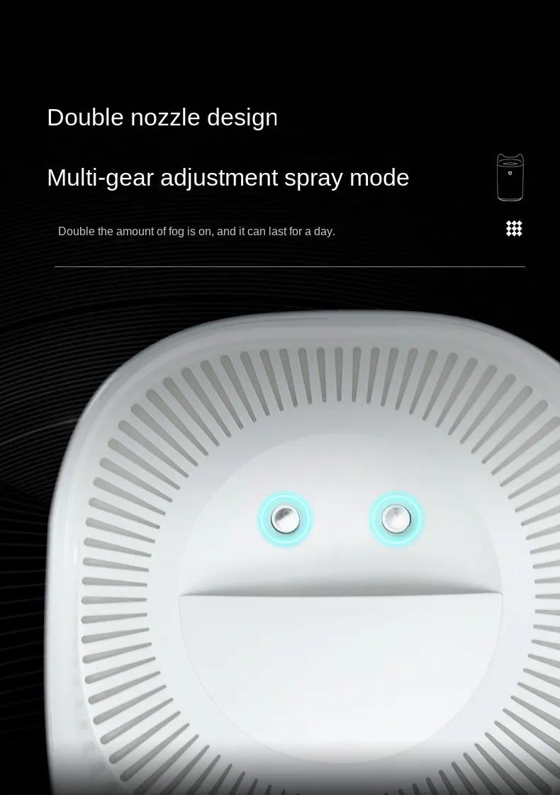 3000Ml Dual Jet Air Humidifier Large Capacity Atomizer Ultrasonic Aroma Diffuser Cool Mist Maker Air Humificador Purifier