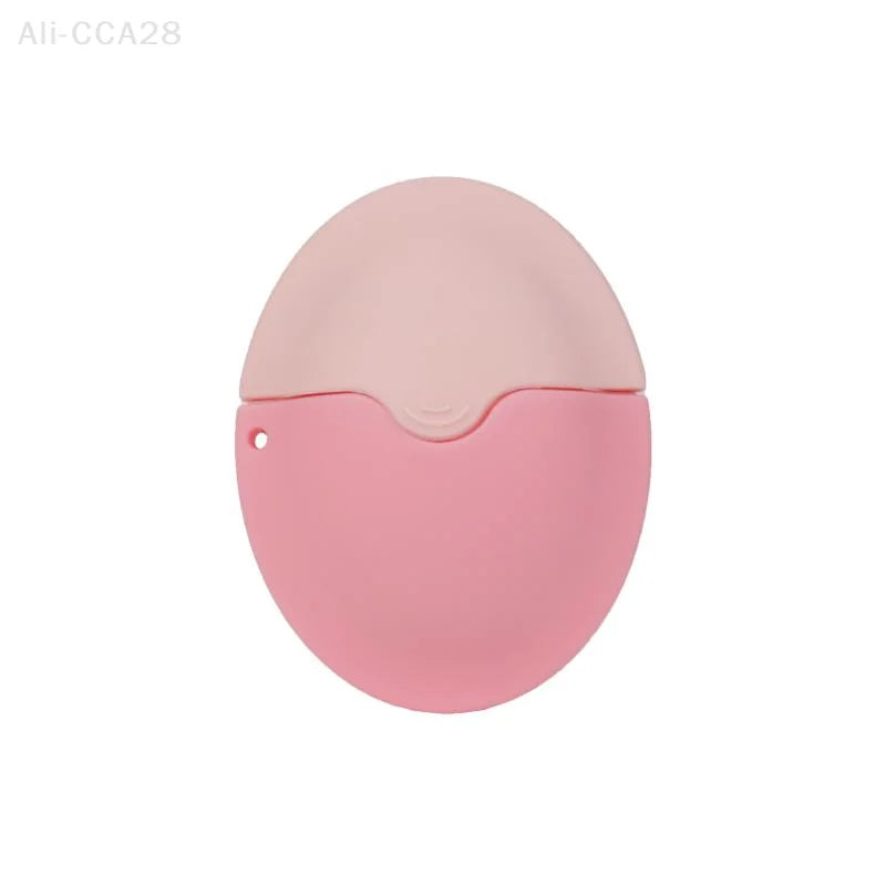 Silicone Suncream Roller Applicator Refillable Oval Isolation Lotion Cream Bottles Stitching Color Cosmetics Tool Travel