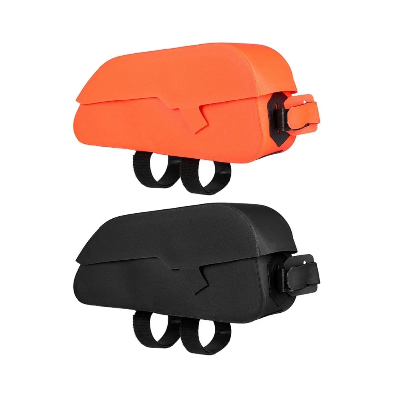 A1A2 Magnetic Upper Front Tube Bag Waterproofed Mountain Bike Cycling Storage Bag for Daily Commutes