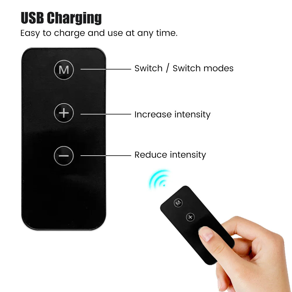 EMS Cervical Spine Massager Mini Electric Neck Massager Tens Low Pulse Neck Back Body Muscle Stimulator Arm Leg Relaxation Pads