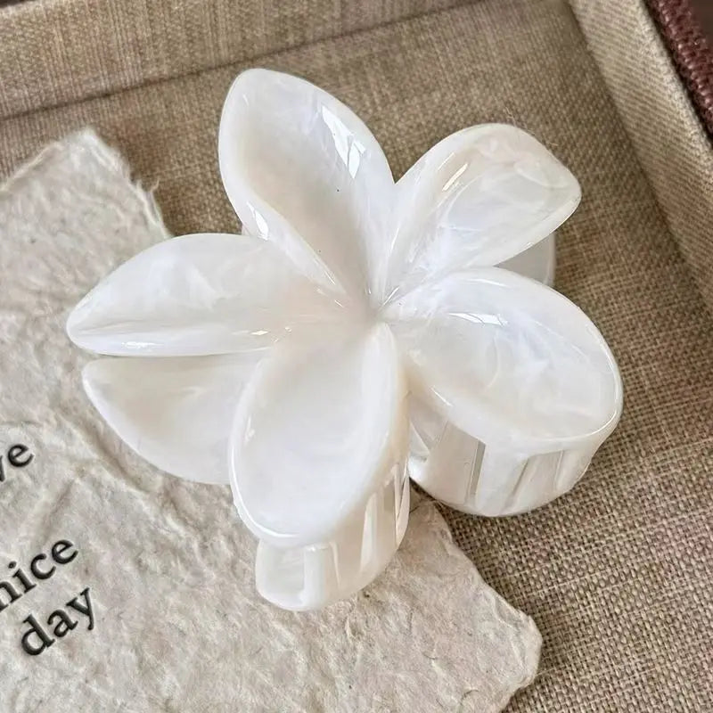 Flower Claw Clip