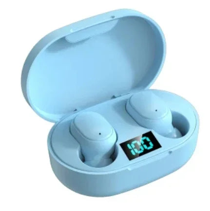 E6S Wireless  Noise Cancelling Bluetooth Earphones With Microphone