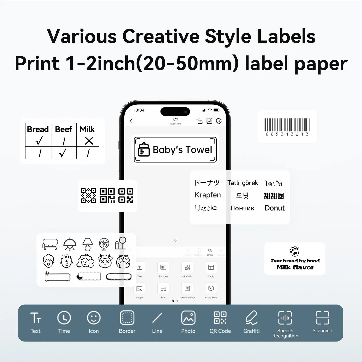 Mini Portable Printer