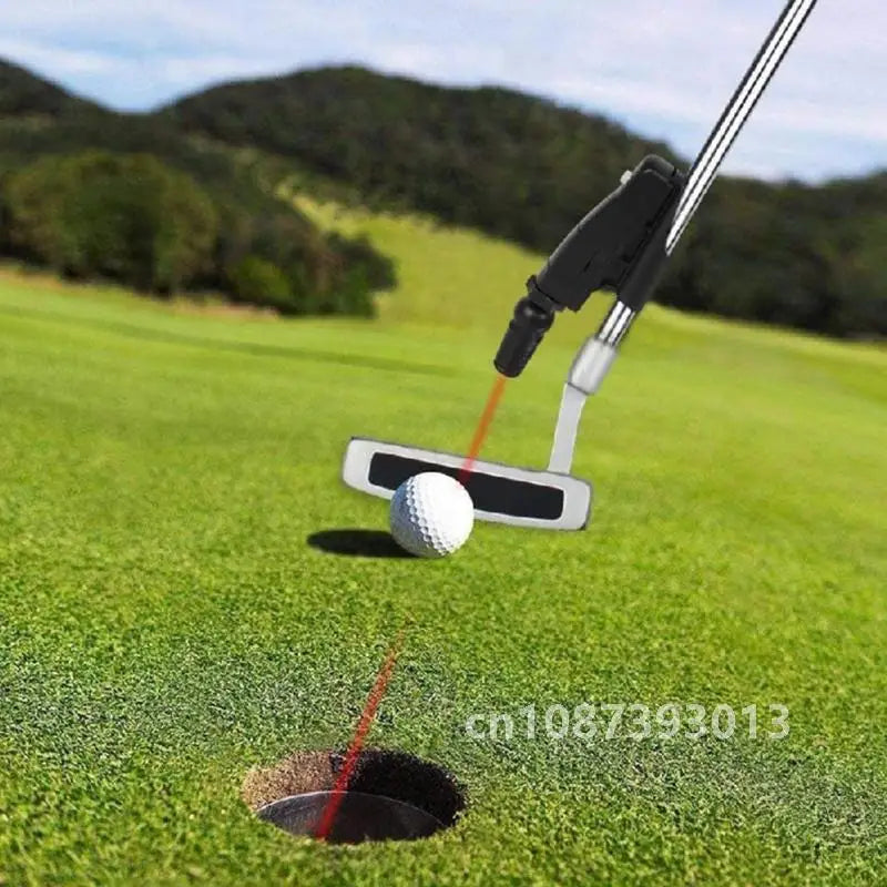 Golf Posture Lasers Red Lines Portable Putter Training Aids Putting Practice Swinging Plane Corrector