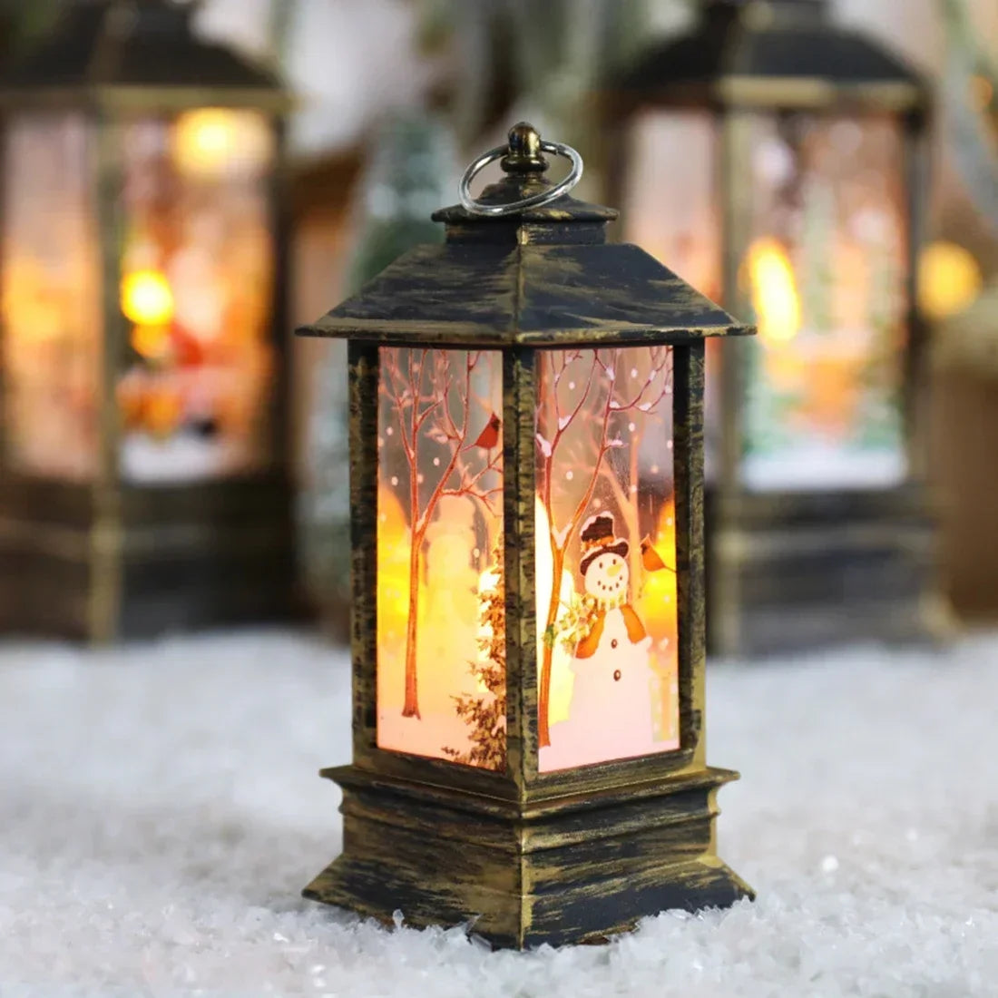 Santa's Glow Lantern - Magical Christmas Wind Light