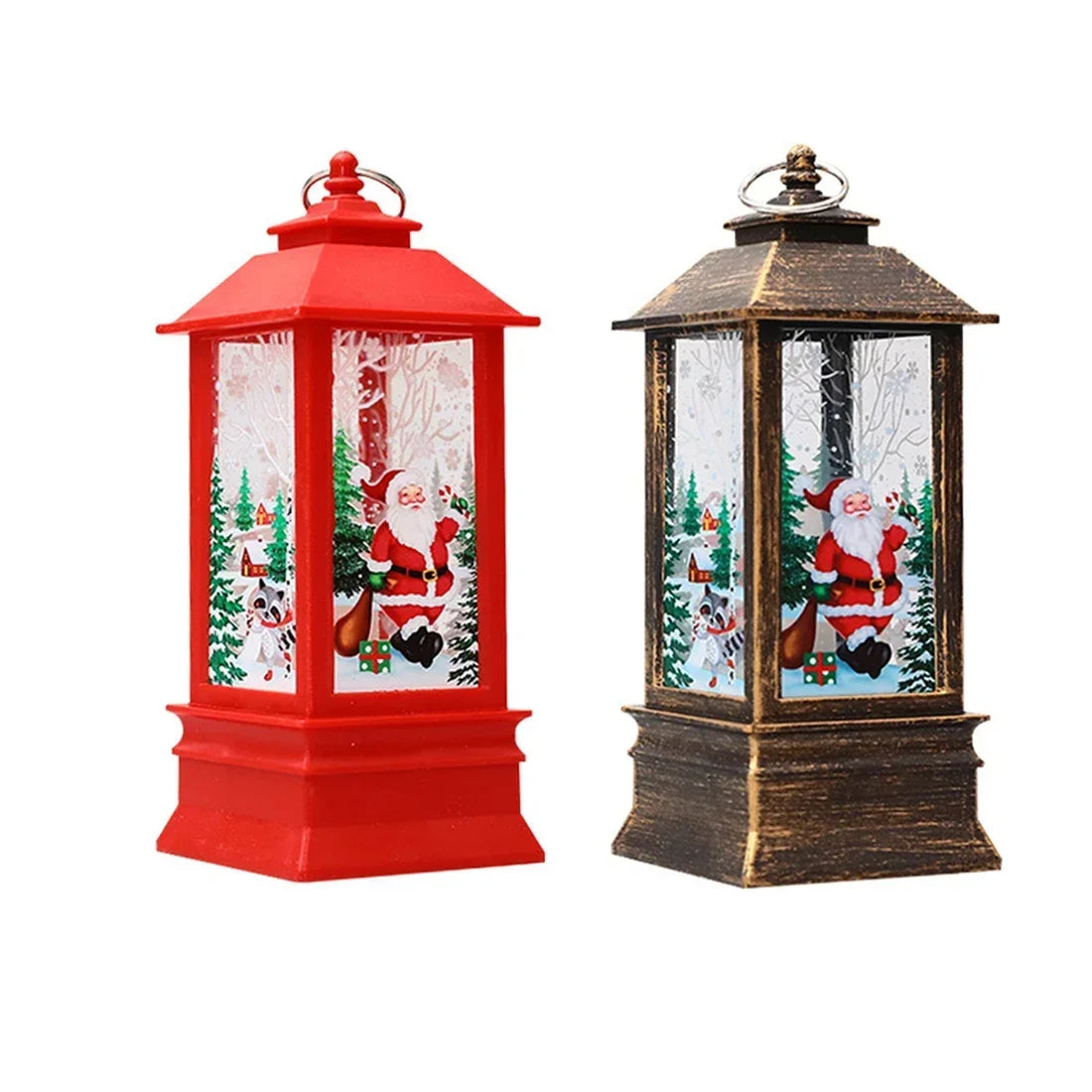 Santa's Glow Lantern - Magical Christmas Wind Light