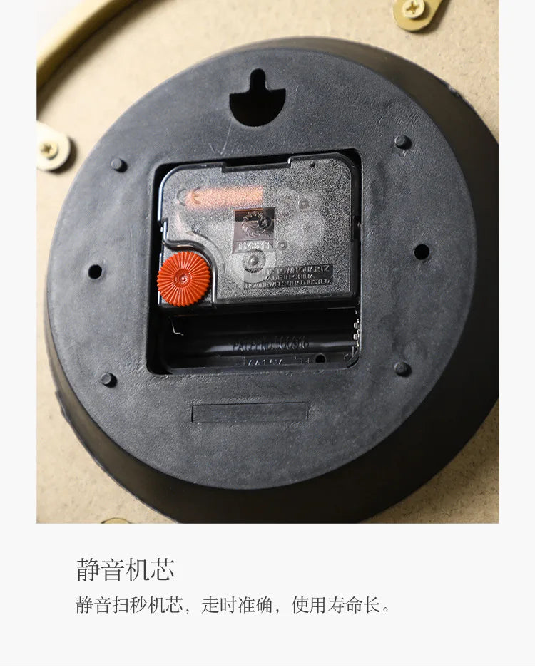 Metal Butterfly Wall Clock Home Fashion Creative Decoration Clock  Silent Sweep Seconds Quartz Watch Personality Wall Watchs