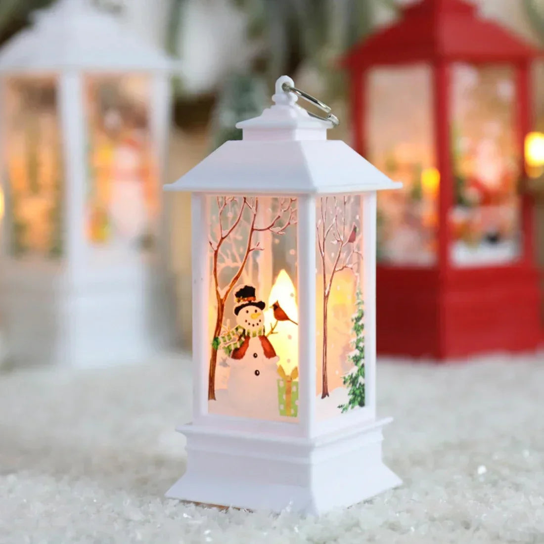 Santa's Glow Lantern - Magical Christmas Wind Light