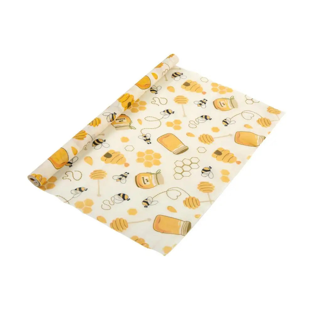 Eco-Friendly Food Wraps 30x100cm Beeswax & Cotton Wrap for Lunch Box/Sandwiches Vintage Patterns Kitchen Wrap Replacement