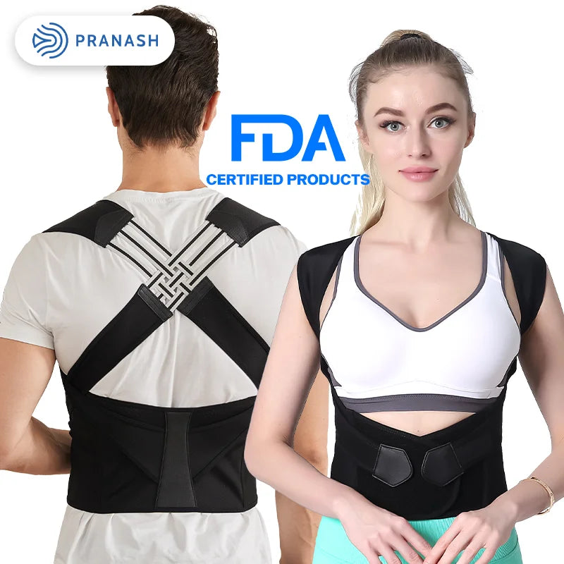 Adjustable Back Posture Corrector Belt Women Men Prevent Slouching Relieve Pain Posture Corrector
