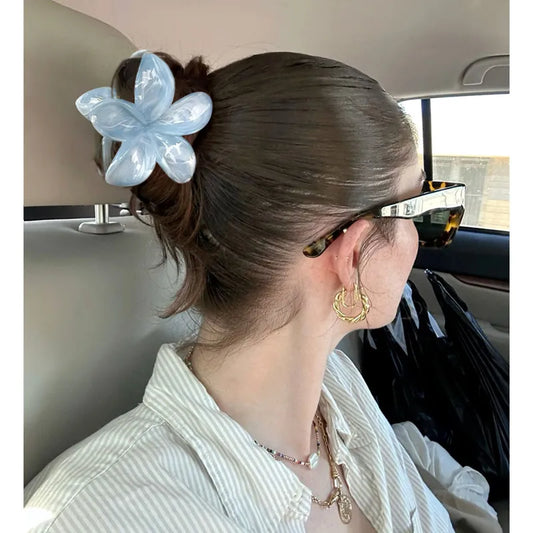 Flower Claw Clip