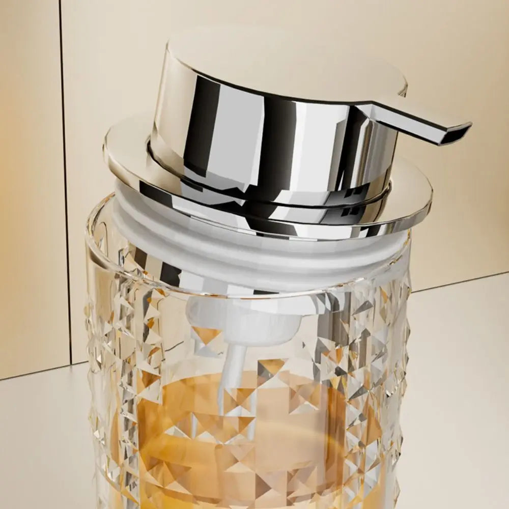 Practical Press Type Soap Dispenser Seal Elegant Soap Pump Jar Luxury PET Lotion Bottle Home