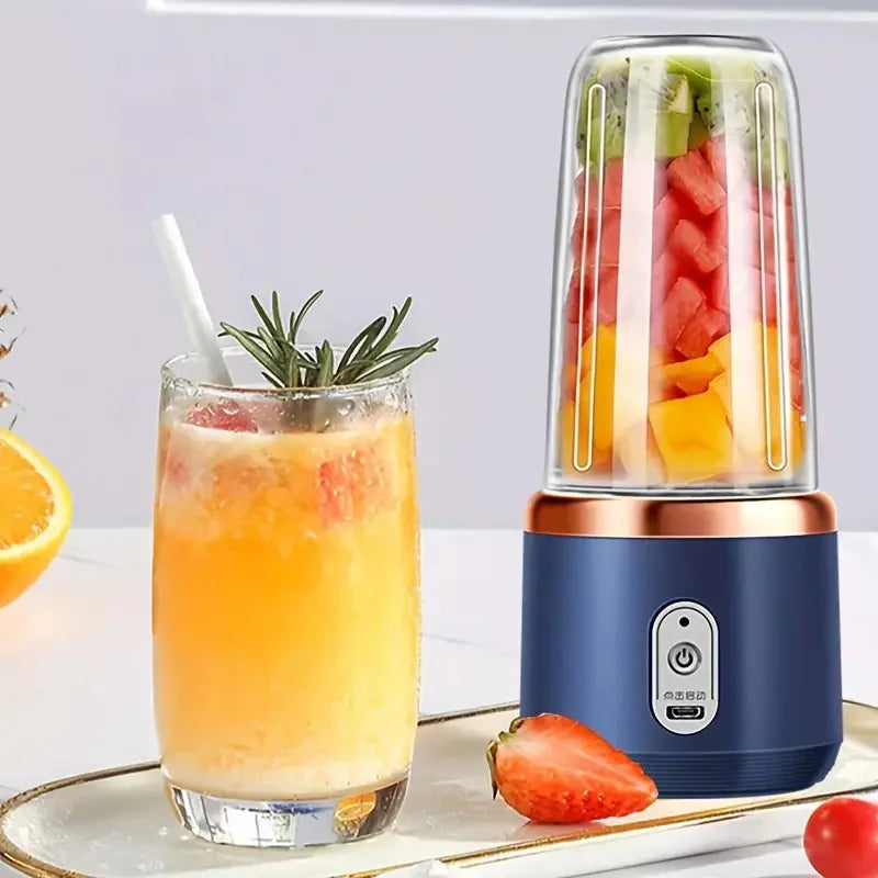 JuiceMate™ Mini Portable Juicer – USB Rechargeable Mixer for Fruits &amp; Veggies