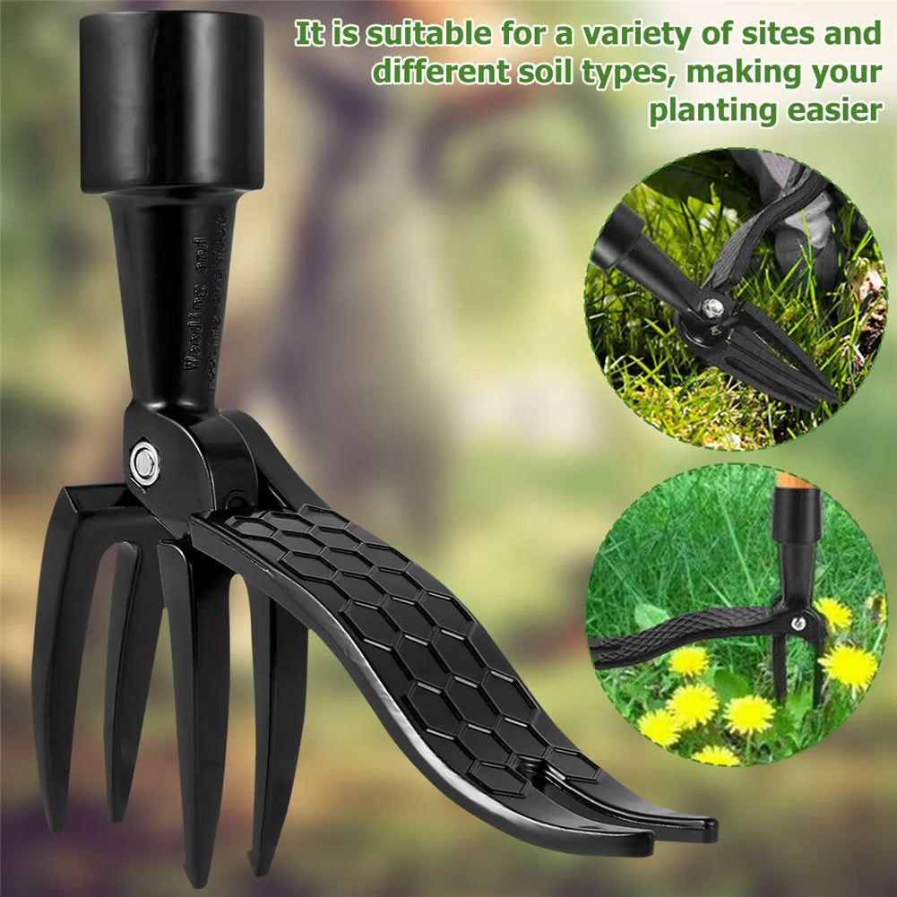 Stand Up Weed Puller Tool Weeding Head Replacement Weeding Digging Grass Shovel Garden Weeder Claw Hook Tools