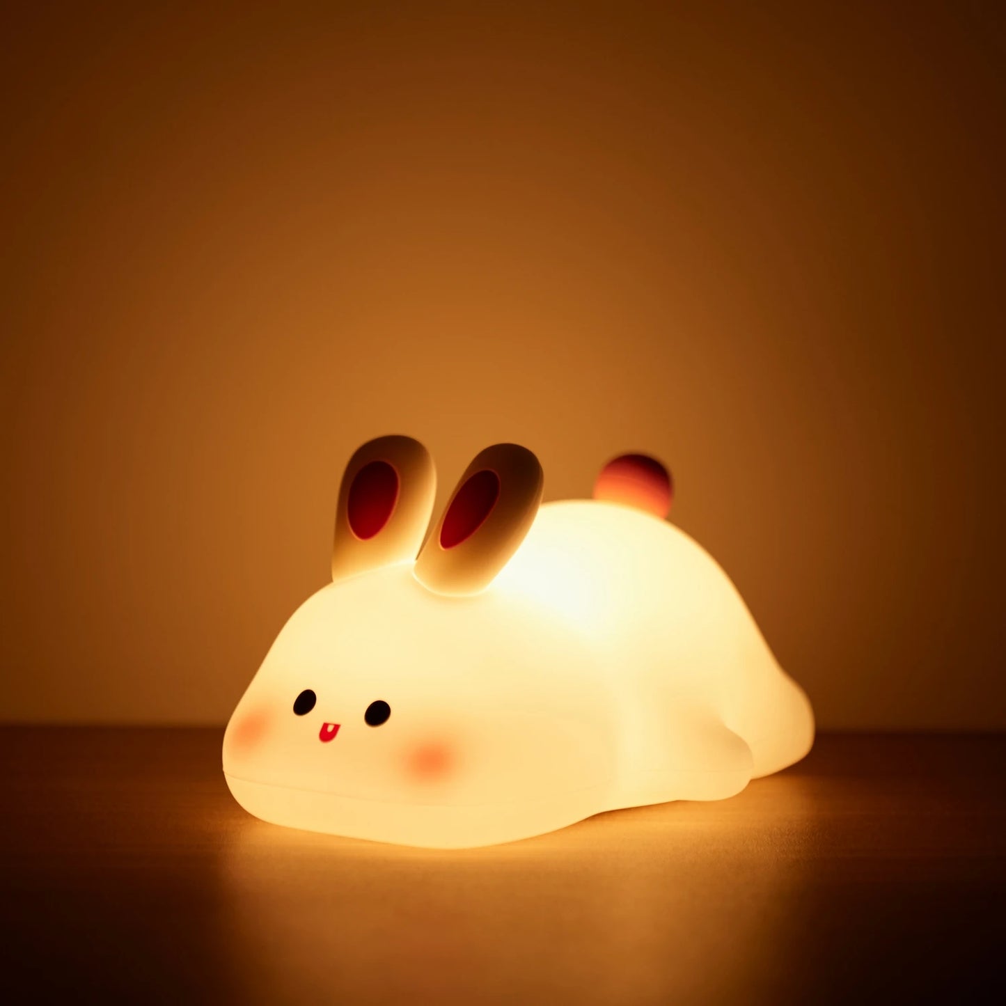 Baby Night Light – Rechargeable Dog Shaped Nursery Lamp with Touch Control & Timer