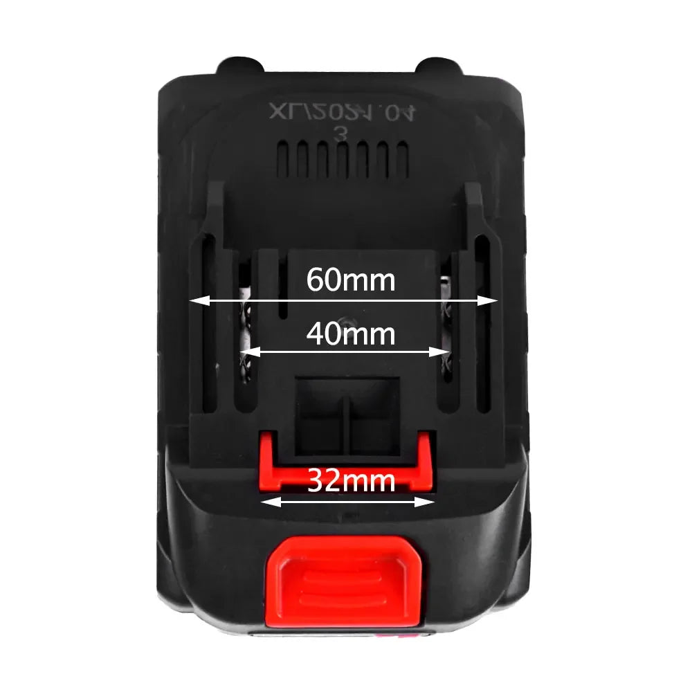 YOFIDRA Electric Lawn Mower Length Adjustable Cutter Cordless Garden Grass Cutting Trimmer Fit For 21V 18V Battery Pins