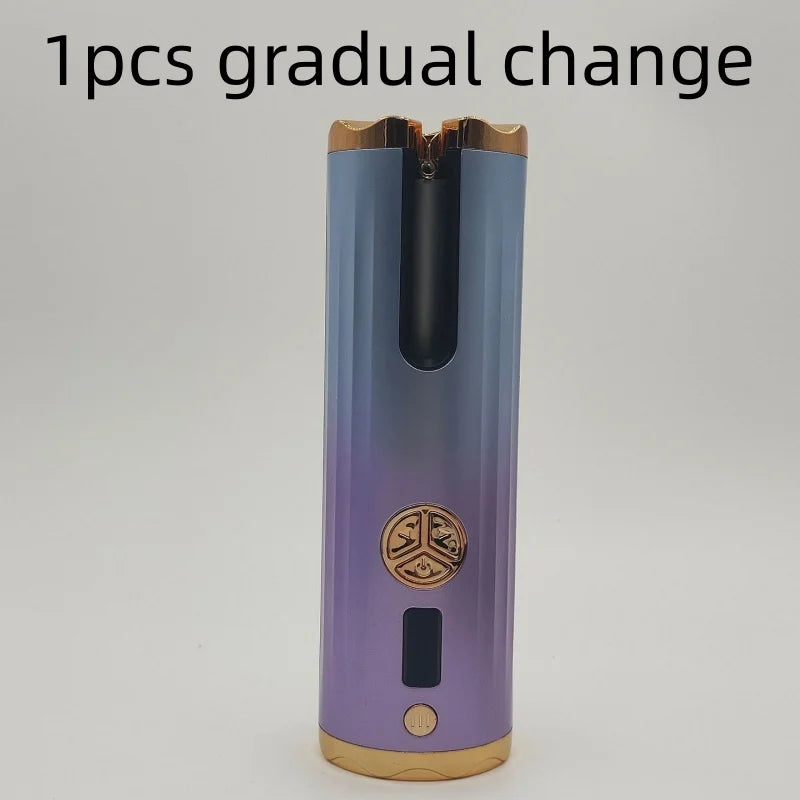 Portable cordless curler