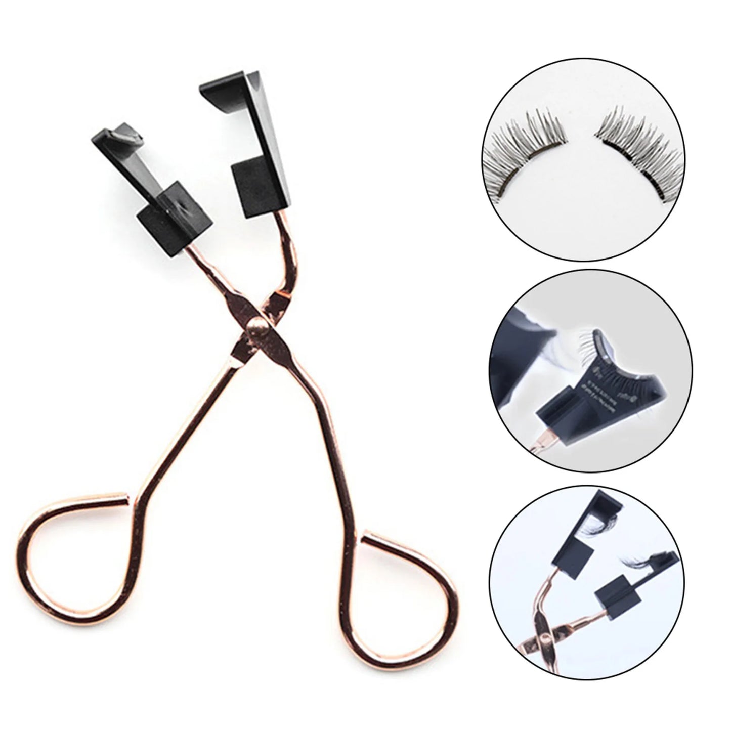 12pcs Magnetic False Eyelashes Magnetic Half Eyelashes Double Box With Mirror Applicater Reusable Beauty Eye Makeup Set
