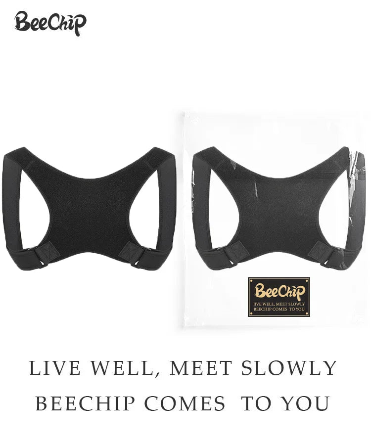 Adjustable Back Support Belt - Lightweight Posture Reminder