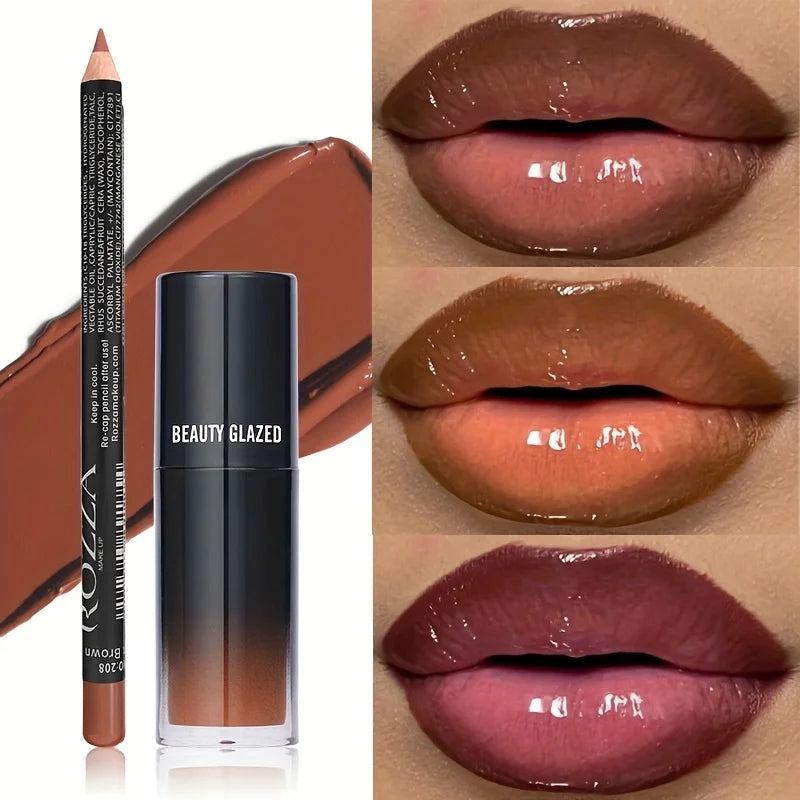 Lip Liner And Lip Oil Set