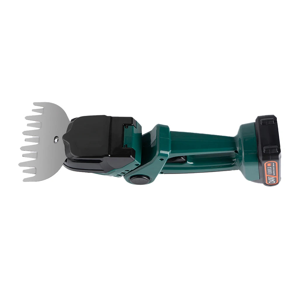 NEWBENY 2 IN 1 Electric Hedge Trimmer Cordless Portable High Power Household Lawn Mower Rechargeable Pruner Weeding Garden Tools