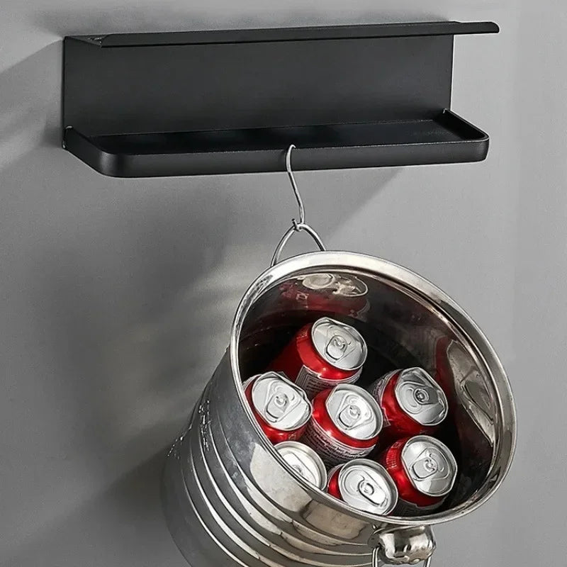Wall Hairdryer Holder Dyson Airwrap Storage Shelf Makeup Storage Rack Dryer Hair Curler Stand Bathroom Organizer Home Accessory