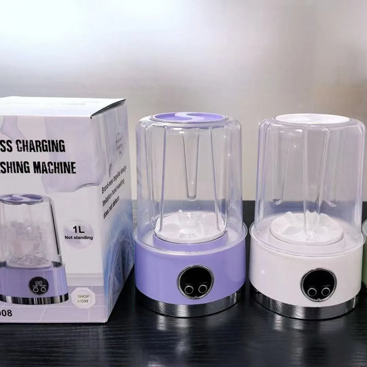 2025 new charging mini washing machine for underwear and socks, portable wireless small student dormitory travel washing machine