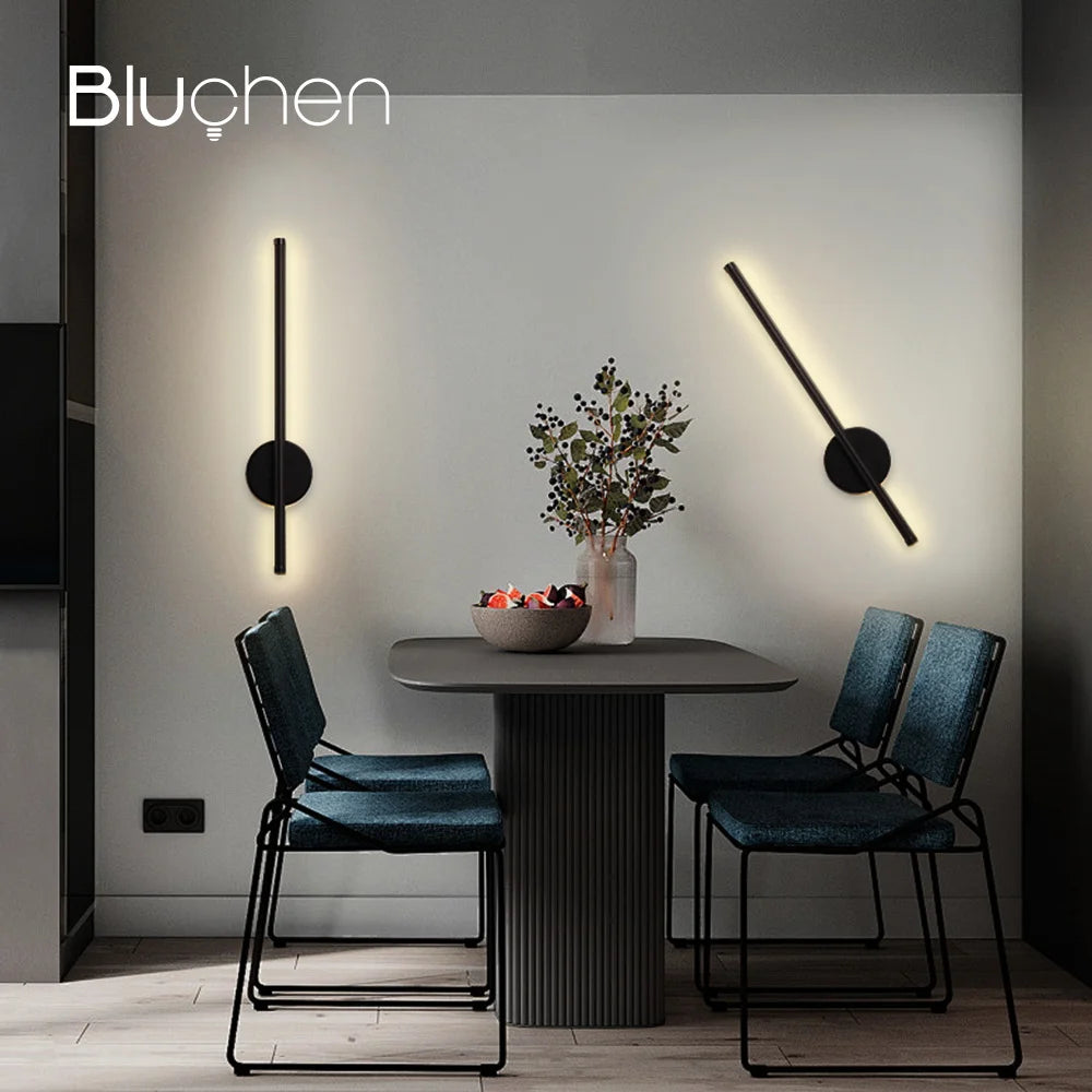 2 Pack Rechargeable Wall lights Interior Wall Sconces 80cm 50cm LED Wall Light with Remote Control for Gameroom Pegboard Bedroom