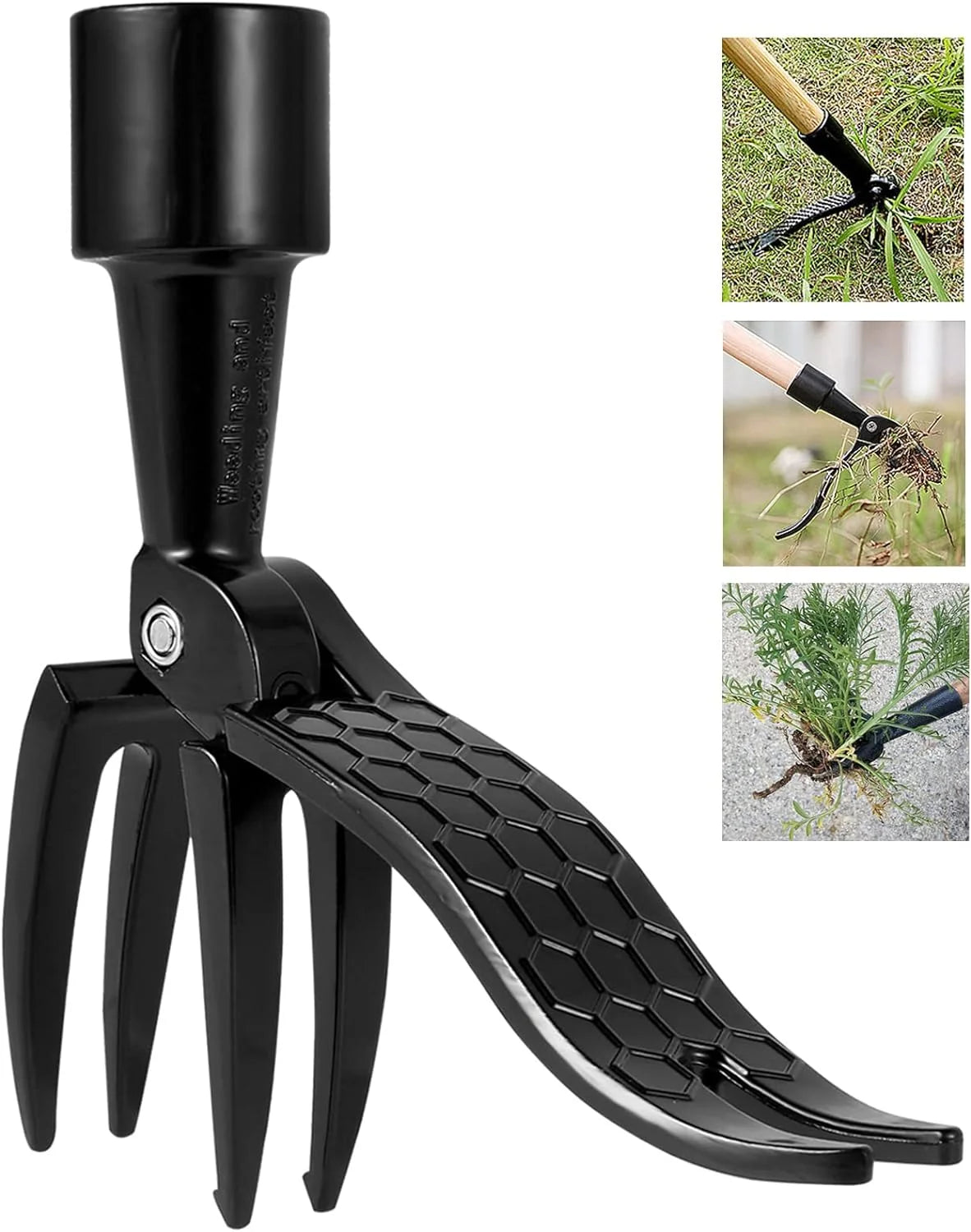 Stand Up Weed Puller Tool Weeding Head Replacement Weeding Digging Grass Shovel Garden Weeder Claw Hook Tools