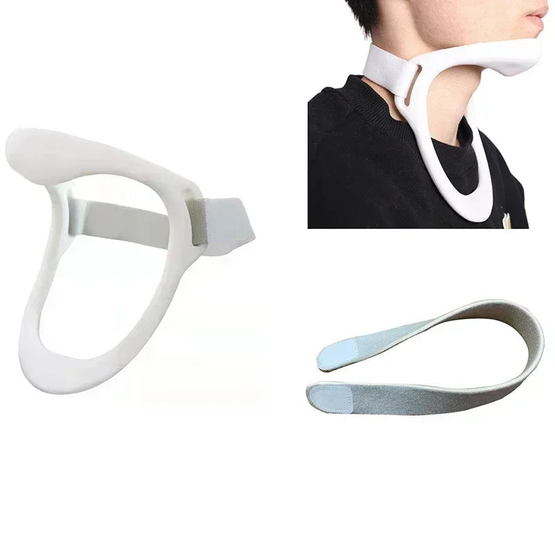 Neck Stretcher & Posture Corrector – Adjustable Neck Brace for Pain Relief & Support