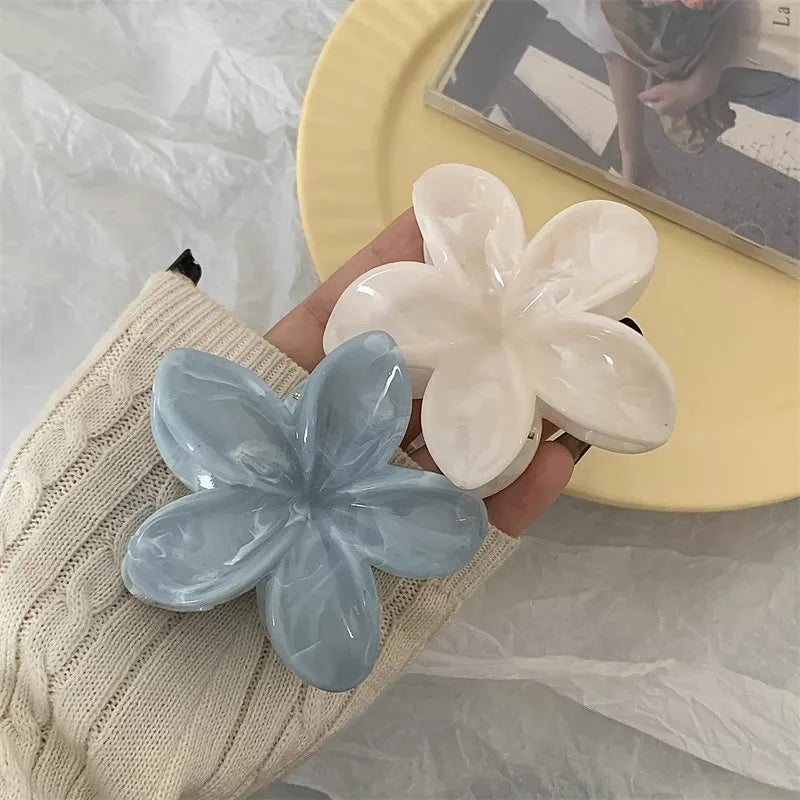 Flower Claw Clip