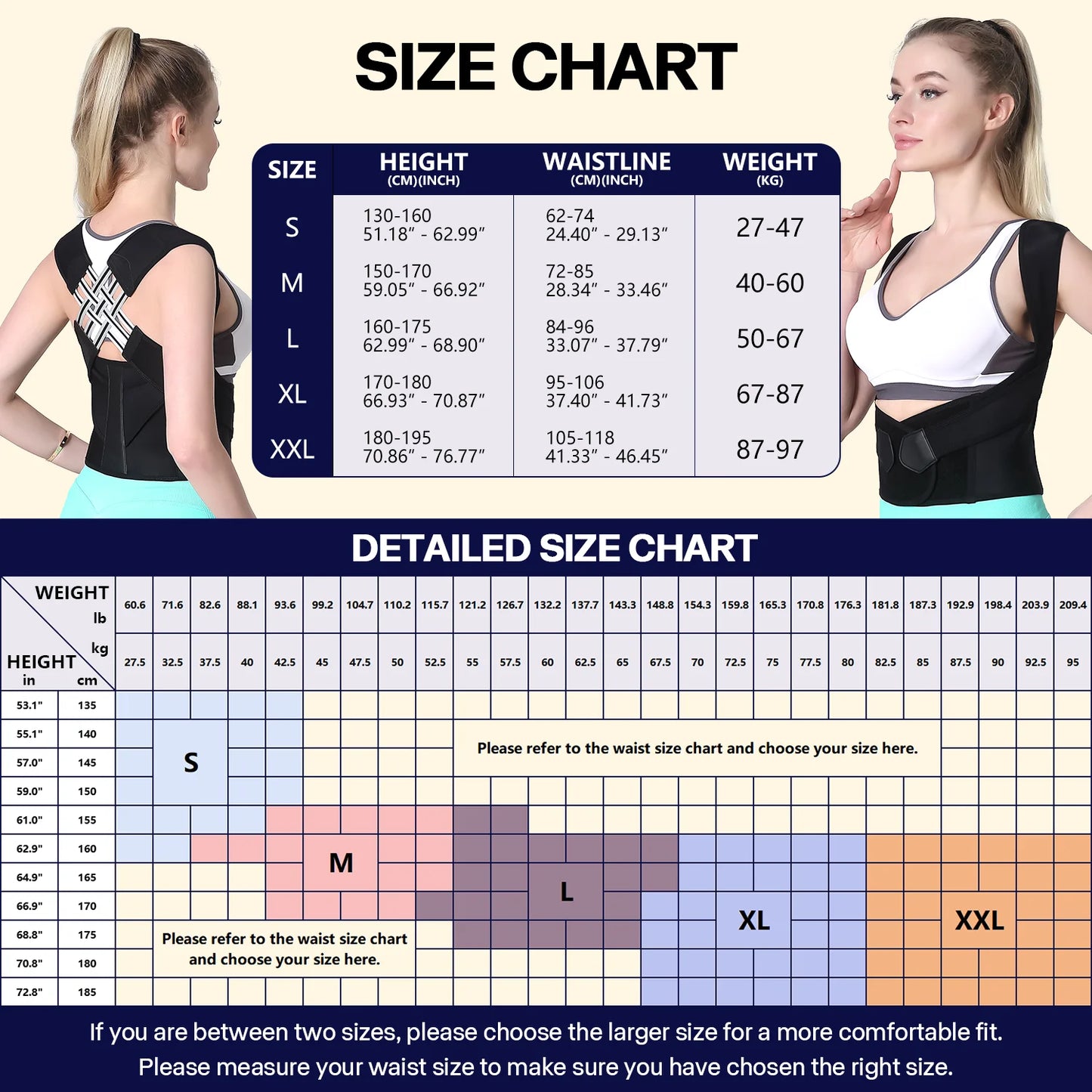 Adjustable Back Posture Corrector Belt Women Men Prevent Slouching Relieve Pain Posture Corrector