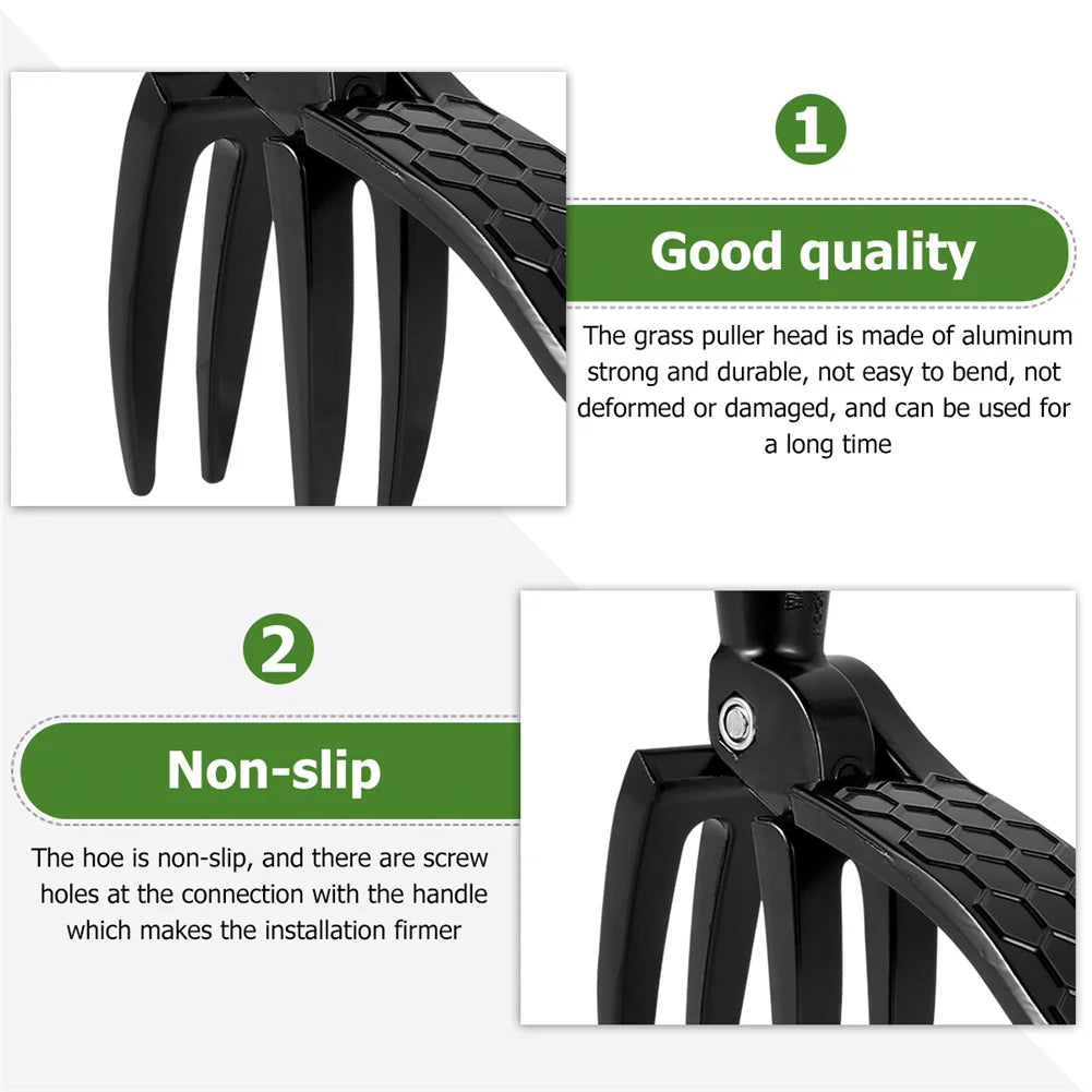 Stand Up Weed Puller Tool Weeding Head Replacement Weeding Digging Grass Shovel Garden Weeder Claw Hook Tools